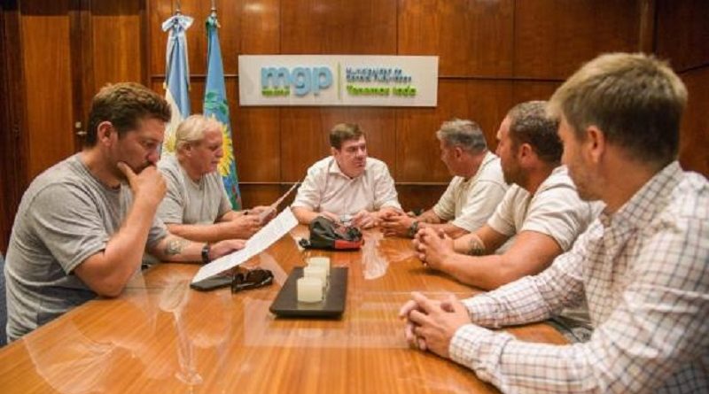 Reunion guardavidas con Montenegro