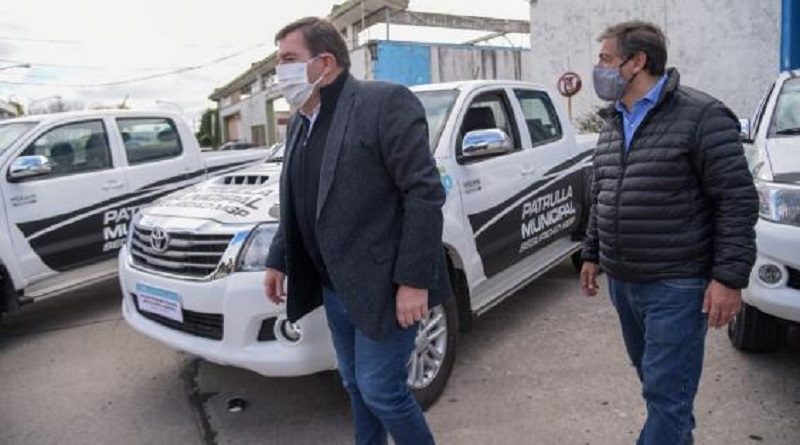 Presentacion vehiculos recuperados del crimen organizado