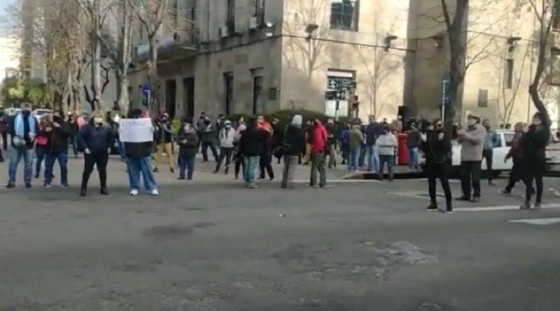protesta comercios Mar del Plata