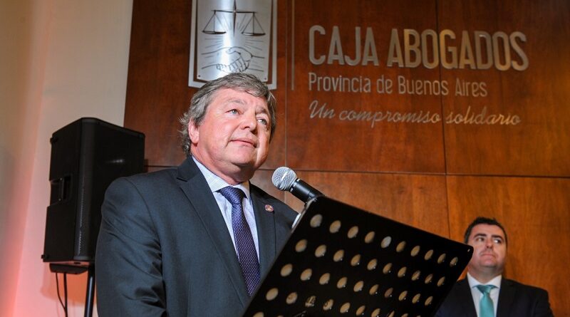 Presidente de la Caja de Abogados de la Provincia de Buenos Aires Daniel Burke
