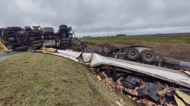 Accidente Ruta 2 Camion