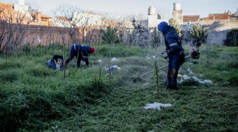El Municipio levantó más de 100 toneladas de residuos en terrenos privados