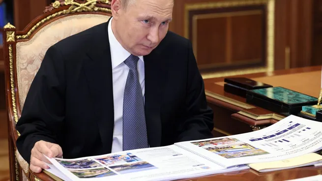 Vladimir Putin, presidente ruso.