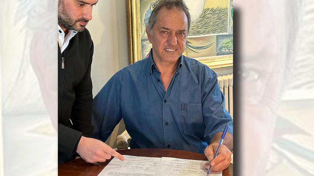 scioli firmo