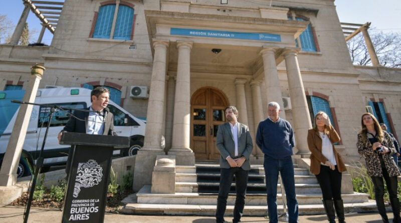 Kicillof Visita hospital de San Jose