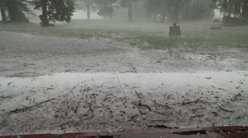 Inta Balcarce tormenta