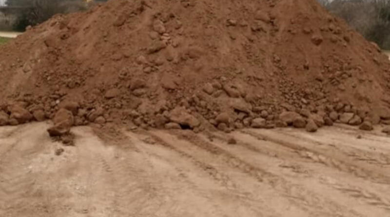 montaña de tierra