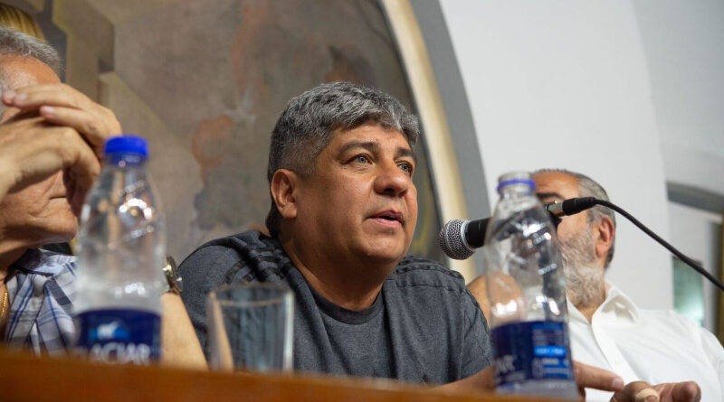 pablo moyano conferencia en CGT