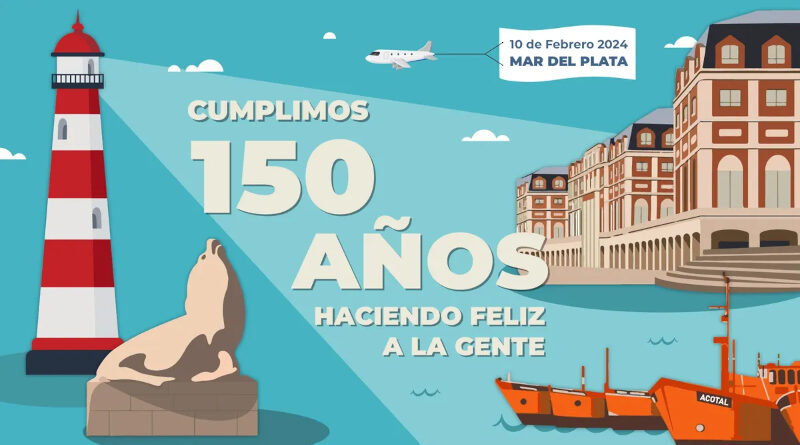 aniversario de Mar del Plata 150 años