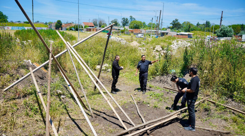 desarticulación toma de terrenos