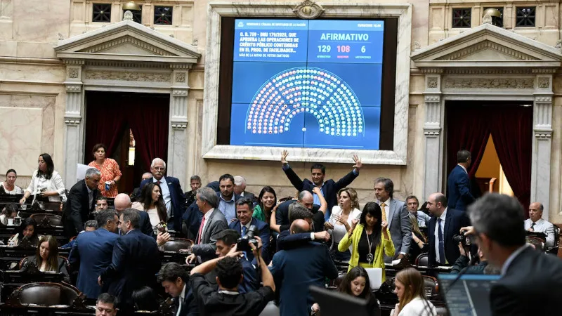 OFICIALISMO DNU FMI DIPUTADOS