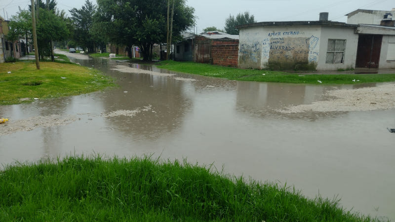 Brumana y Gutemberg MDP Inundada