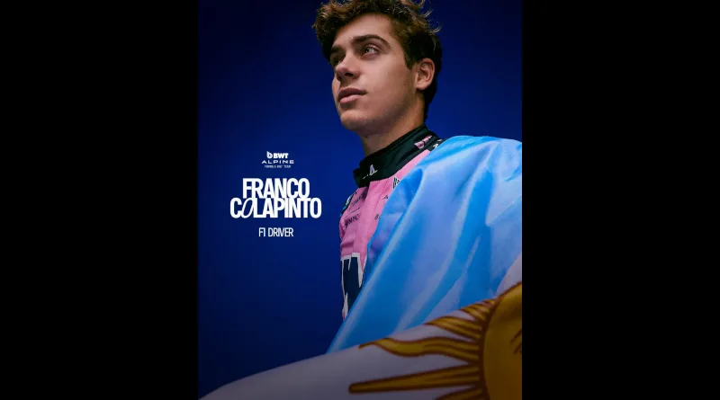 colapinto formula 1 alpine