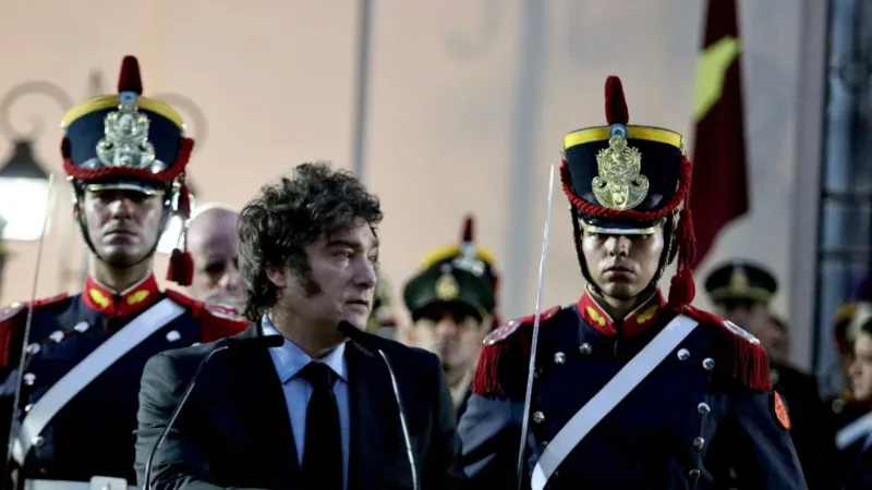 MILEI ANUNCIANDO QUE NO FALTARÍA GAS