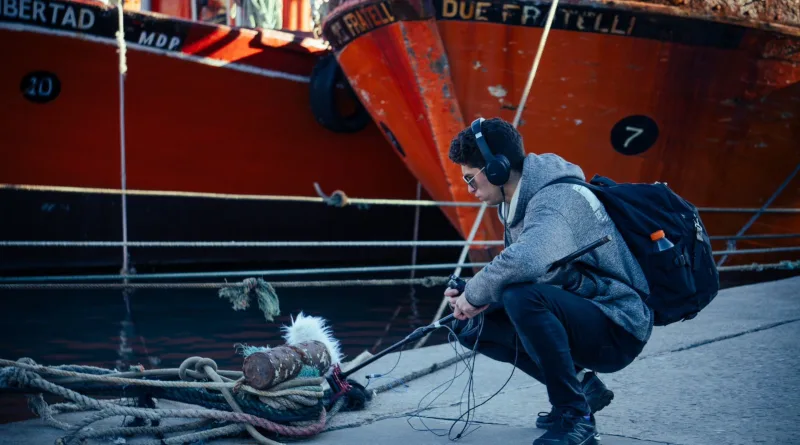Corto trabajadores del puerto