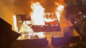 INCENDIO CASILLA DE LOS BLAQUIER