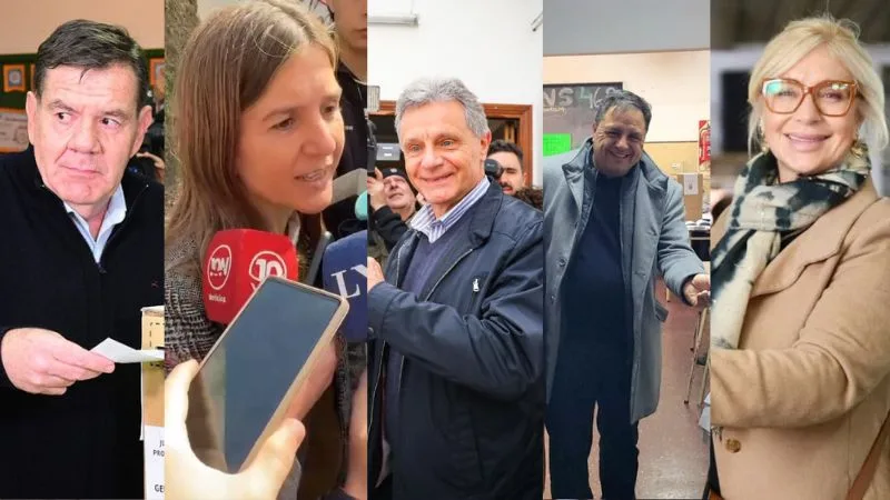 LOS CANDIDATOS MARPLATENSES VOTARON