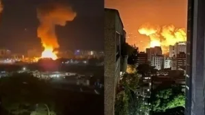 Bombardeo a Venezuela