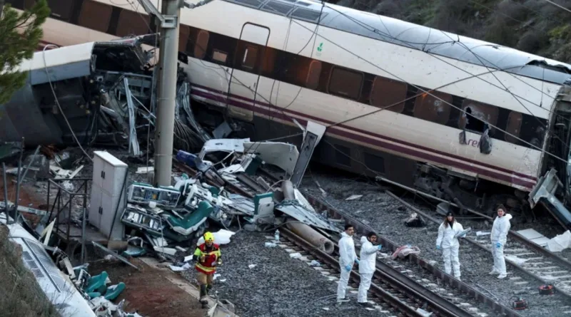 Choque de trenes España