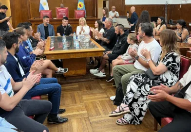 Reconocimiento HCD MDP a Kevin Vallejos