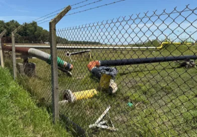 obra de gas las armas abandonada