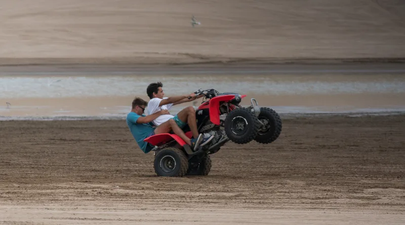 Cuatriciclos en Pinamar