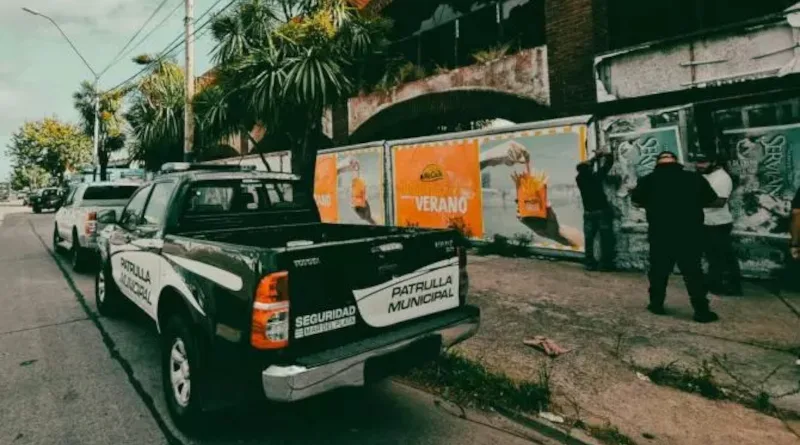 Desalojo via publica patrulla
