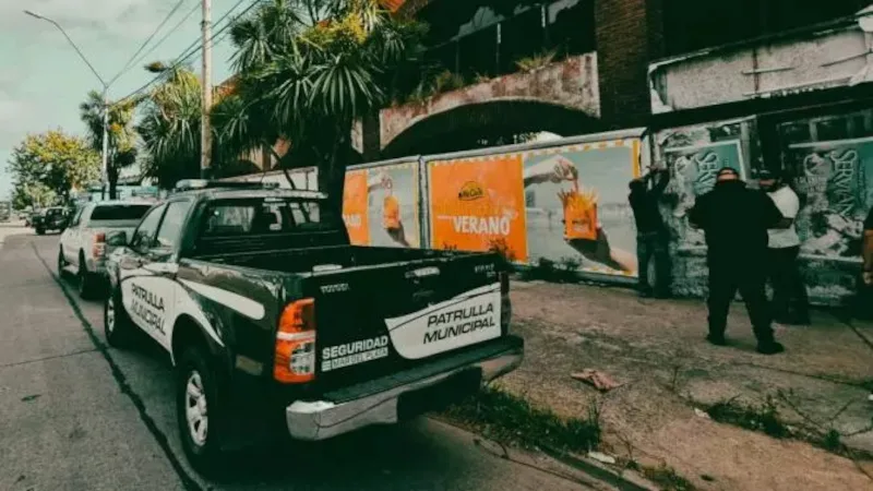 Desalojo via publica patrulla