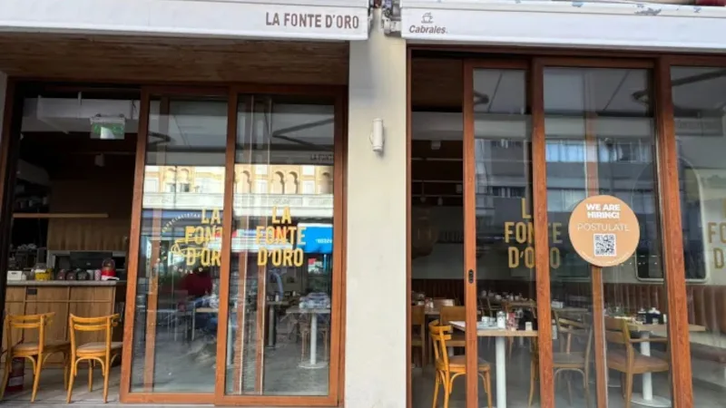 fonte de oro peatonal