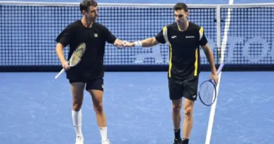 Zeballos venció en octavos de Miami y quedó a una victoria de las 100 en Masters 1000 zeballos y granollers