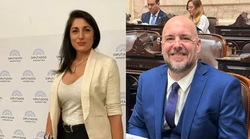 Santillan y Carrancio diputados marplatense que votaron zona fria