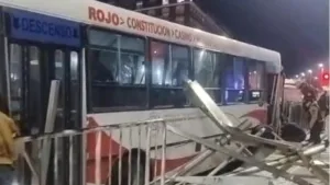 Tragedia colectivo mar del plata en la costa