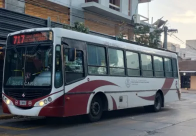 colectivo modelo 2015 mdp proveniente desde Salta en el año 2022